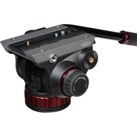 Đầu chân máy quay Manfrotto Pro Video Head with Flat Base 