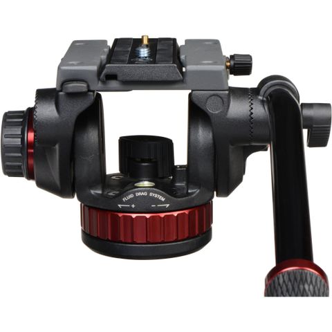 Đầu chân máy quay Manfrotto Pro Video Head with Flat Base 
