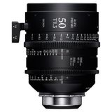 Ống kính Cine Sigma 50mm T1.3 LF FL Aizu Prime Line ngàm Sony E (Feet)