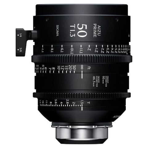 Ống kính Cine Sigma 50mm T1.3 LF FL Aizu Prime Line ngàm PL (Metric)