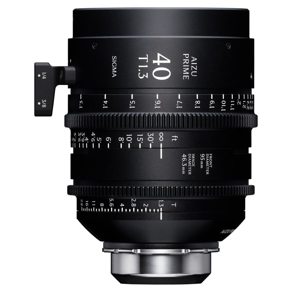 Ống kính Cine Sigma 40mm T1.3 LF FL Aizu Prime Line ngàm Sony E (Metric)