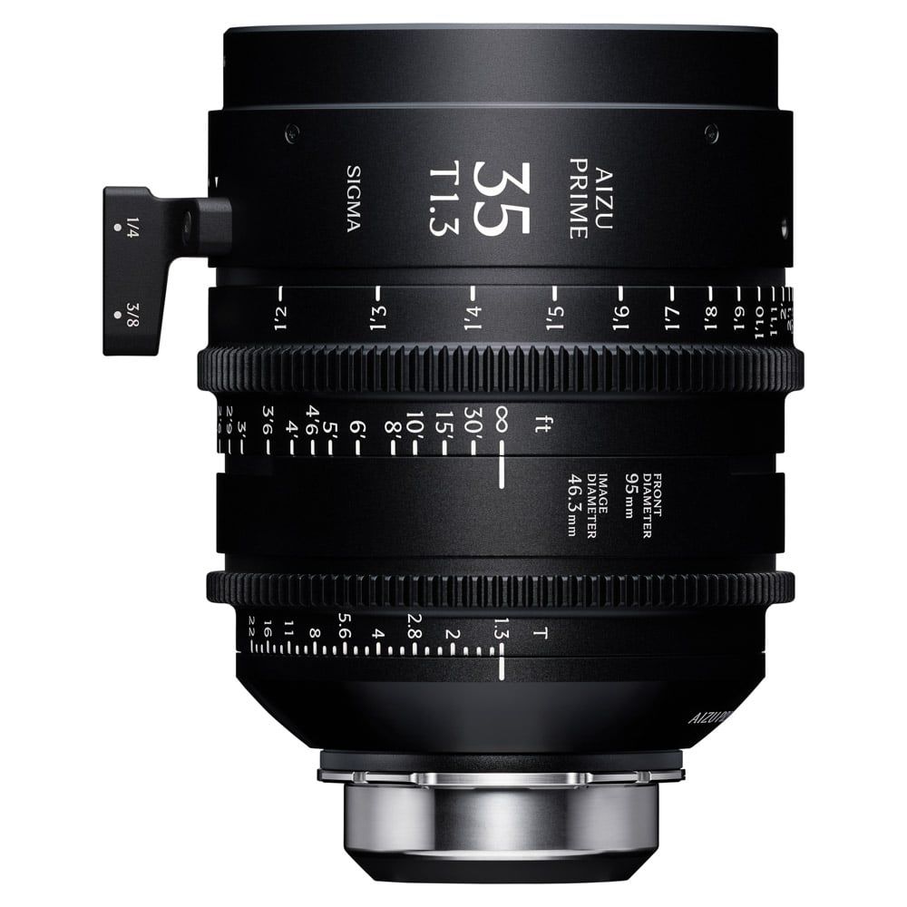  Ống kính Cine Sigma 35mm T1.3 LF FL Aizu Prime Line ngàm Sony E (Metric) 