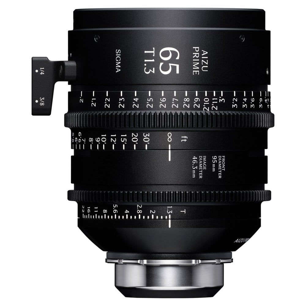  Ống kính Cine Sigma 65mm T1.3 LF FL Aizu Prime Line ngàm PL (Feet) 