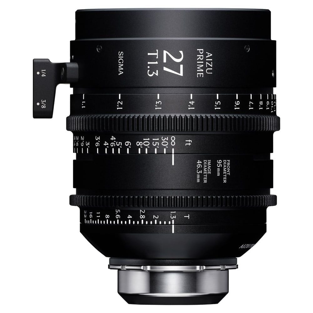  Ống kính Cine Sigma 25mm T1.3 LF FL Aizu Prime Line ngàm Sony E (Metric) 