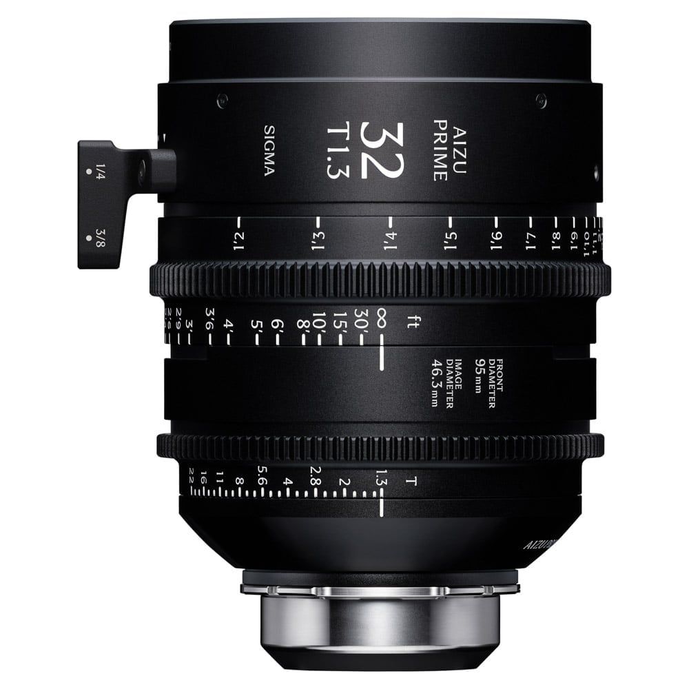 Ống kính Cine Sigma 32mm T1.3 LF FL Aizu Prime Line ngàm PL (Feet)
