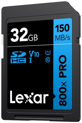  Thẻ nhớ Lexar 32GB High-Performance 800x PRO UHS-I SDHC card V10 