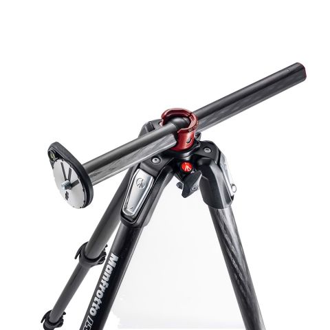  Chân máy ảnh Manfrotto 055 Carbon Fiber 3-Sections Tripod Black 