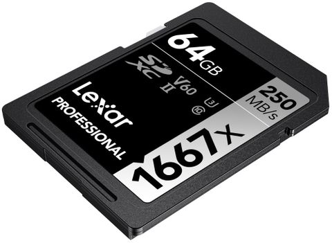 Thẻ nhớ Lexar Professional 1667x UHS-II SDXC Card V60 