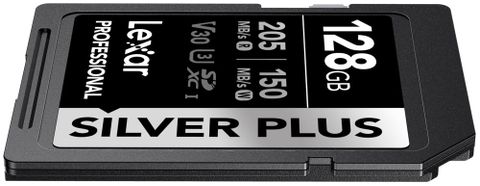  Thẻ nhớ Lexar 128GB Professional SILVER PLUS UHS-I SDXC Card V30 