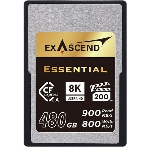 Thẻ nhớ CFexpress (Type A) - Essential - 480GB hiệu Exascend, model: EXPC3EA480GB