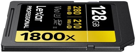  Thẻ nhớ Lexar 128GB Professional 1800x UHS-II SDXC Card V60 
