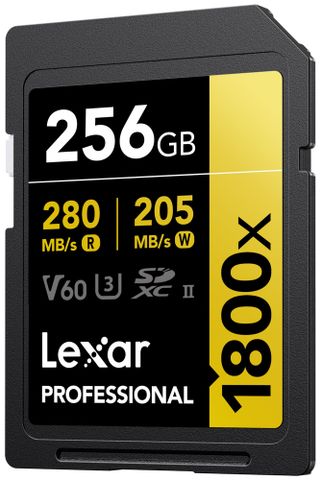 Thẻ nhớ Lexar 256GB Professional 1800x UHS-II SDXC Card V60 