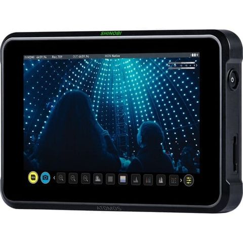  Màn hình video màu 7 inch Shinobi, dùng cho camera hiệu Atomos, mã ATOMSHB002 Kích thước 7 inch 