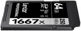  Thẻ nhớ Lexar Professional 1667x UHS-II SDXC Card V60 