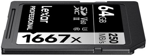  Thẻ nhớ Lexar Professional 1667x UHS-II SDXC Card V60 