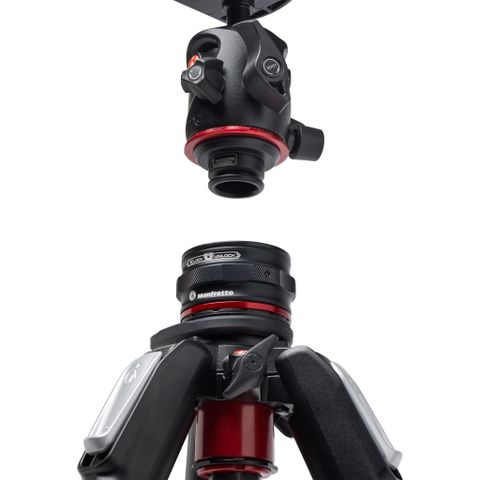  Bộ chân máy ảnh Manfrotto 055 Carbon 4-Section Tripod & XPRO Ball Head + Move Black 