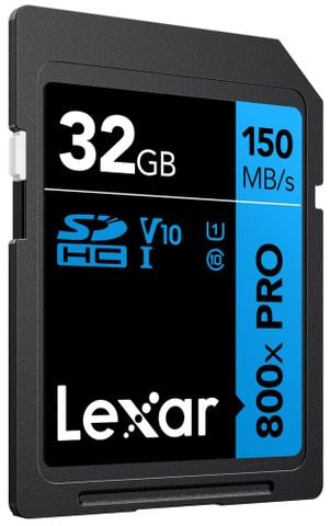  Thẻ nhớ Lexar 32GB High-Performance 800x PRO UHS-I SDHC card V10 