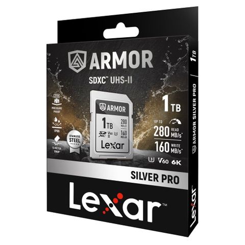  Thẻ nhớ Lexar Armor Silver Pro SDXC UHS-II V60 1TB 