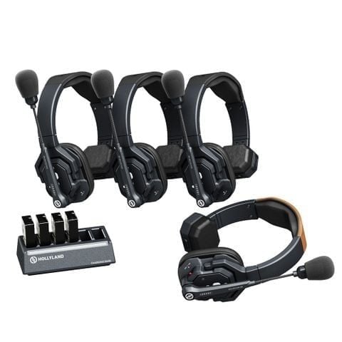  Bộ tai nghe liên lạc nội bộ không dây chống ồn Hollyland Solidcom SE-5S cho 5/4/2 người 