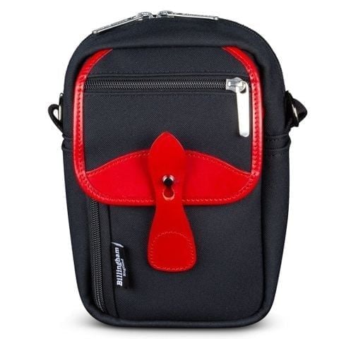  Túi máy ảnh Billingham Airline Stowaway - Black Fibrenyte/ Red 