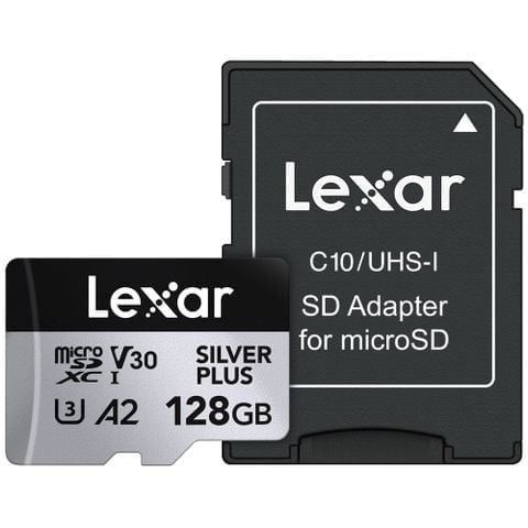  Thẻ nhớ Lexar Silver Plus microSDXC UHS-I V30 128GB 
