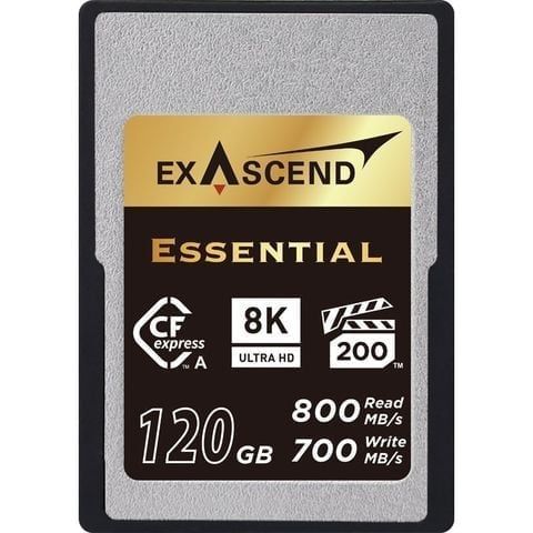 Thẻ nhớ CFexpress (Type A) - Essential - 120GB hiệu Exascend, model: EXPC3EA120GB
