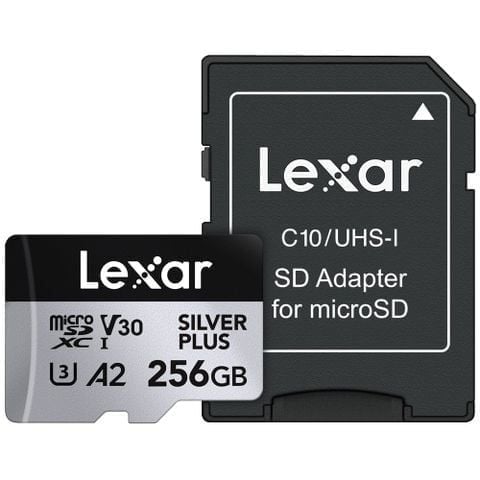  Thẻ nhớ Lexar Silver Plus microSDXC UHS-I V30 256GB 