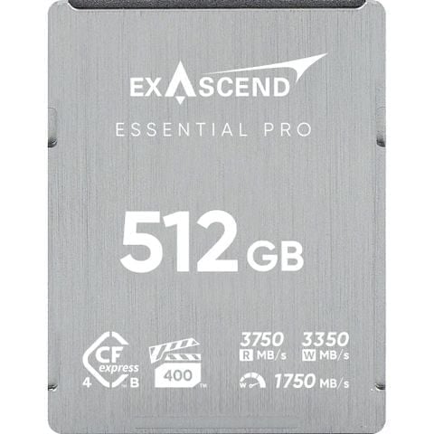 Thẻ nhớ CFexpress (Type B) - Essential Pro (Gen 4) - 1TB hiệu Exascend, model: EXPC4EB001TB