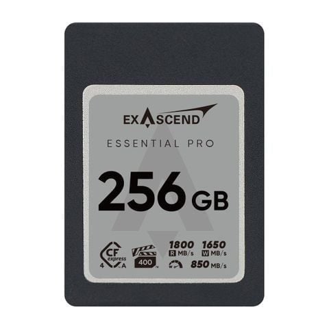 Thẻ nhớ CFexpress (Type A) - Essential Pro - 256GB hiệu Exascend, model: EXPC4EA256GB
