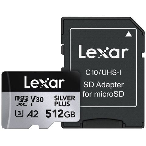  Thẻ nhớ Lexar Silver Plus microSDXC UHS-I V30 512GB 