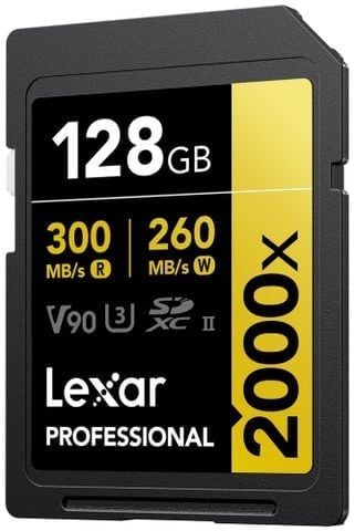  Thẻ nhớ Lexar Professional 2000x SDXC UHS-II V90 128GB 