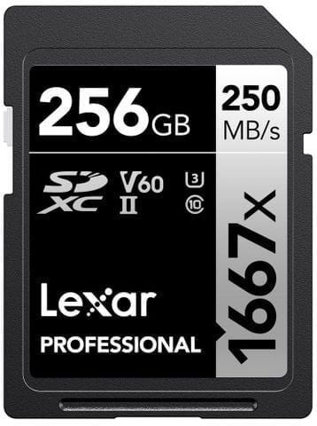 Thẻ nhớ Lexar Professional 1667x SDXC UHS-II V60 128GB