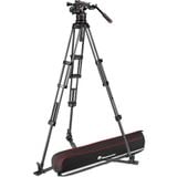  Bộ chân máy Manfrotto Nitrotech 612 Fluid Video Head and Aluminum Twin Leg Tripod with Ground Spreader 