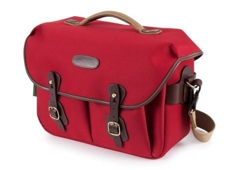  Túi máy ảnh Billingham Hadley One - Burgundy Canvas / Chocolate 