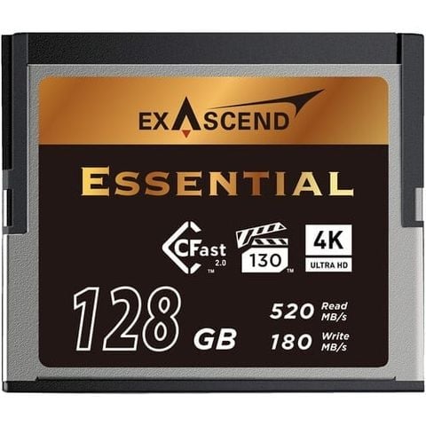  Thẻ nhớ CFast 2.0 - Essential - 128GB hiệu Exascend, model: EXSD3X128GB 