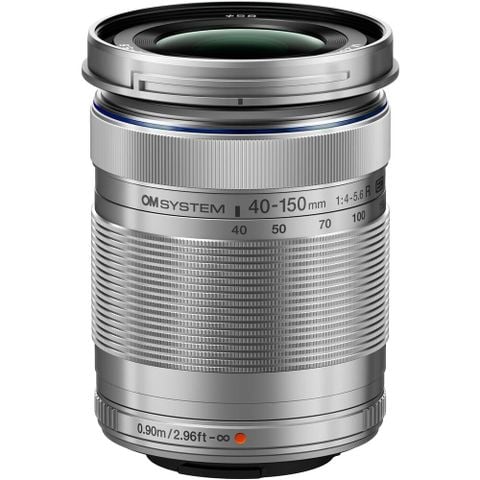 Ống kính OM SYSTEM M.Zuiko Digital ED 40-150mm F4-5.6 R ngàm Micro Four Thirds (Silver)