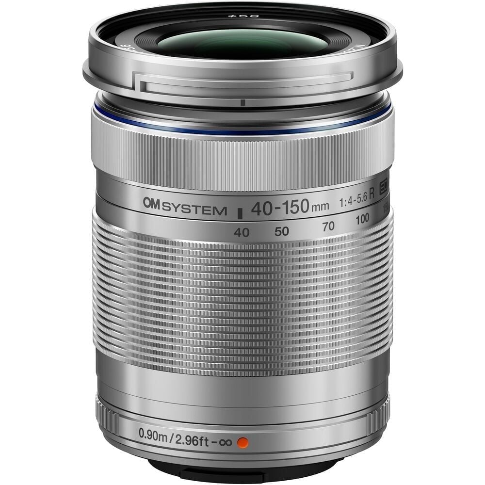  Ống kính OM SYSTEM M.Zuiko Digital ED 40-150mm F4-5.6 R ngàm Micro Four Thirds (Silver) 