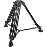  Bộ chân máy ảnh Manfrotto MVH502A Fluid Head & 546B Aluminium Tripod  Black (Sliding Plate) 