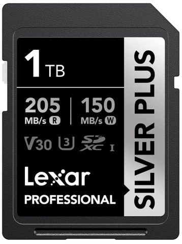  Thẻ nhớ Lexar 1TB Professional SILVER PLUS UHS-I SDXC Card V30 