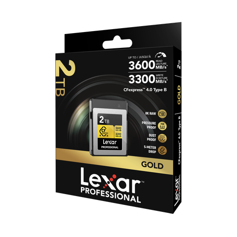  Thẻ nhớ Lexar Professional CFexpress 4.0 Type B Gold 