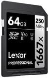 Thẻ nhớ Lexar Professional 1667x SDXC UHS-II V60 64GB