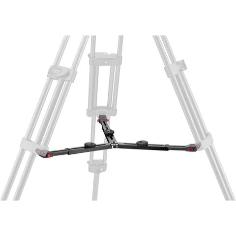  Bộ chân máy Manfrotto Nitrotech 608 Fluid Video Head and Aluminum Twin Leg Tripod with Middle Spreader 