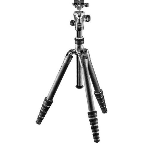  Bộ chân máy ảnh Gitzo Traveler Series 1 Carbon Fiber 5-Section Tripod & Center Ball Head Black 