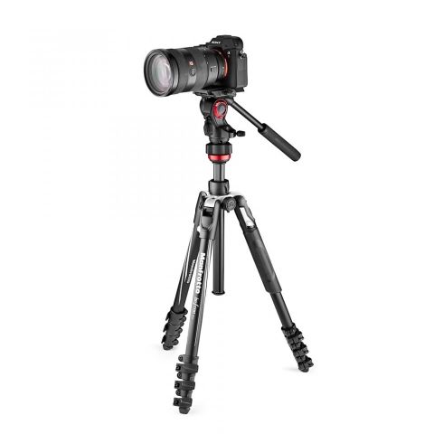  Bộ chân máy quay Manfrotto Befree Advanced Alu Live 2W 