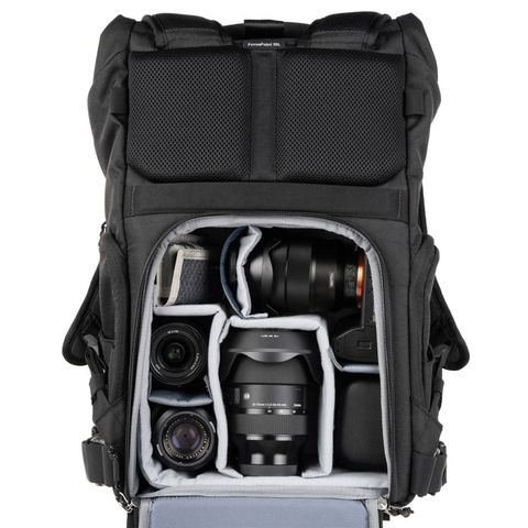  Balo máy ảnh Think Tank FocusPoint RollTop 30L Asphalt Black 