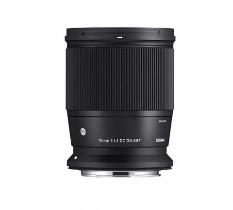  Ống kính Sigma 16mm F1.4 DC DN Contemporary ngàm Sony E/ Micro for thirds/ Fujifilm X/ Canon RF/ EF-M/ Nikon Z 