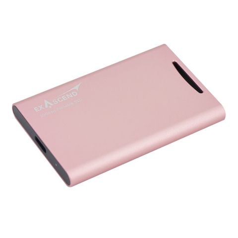 Ổ cứng gắn ngoài Element Portable SSD - 1TB vàng hồng, hiệu Exascend, model: EXU2S3M01TP0R
