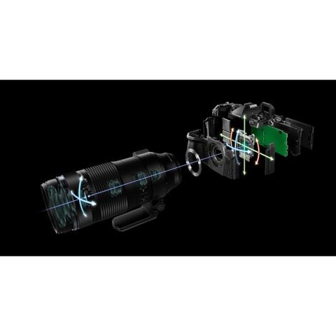  Ống kính OM SYSTEM M.Zuiko Digital ED 100-400mm F5.0-6.3 IS II ngàm Micro Four Thirds 