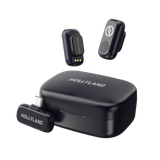  Bộ Micro không dây Hollyland Lark A1 Duo (USB-C RX, hộp sạc) màu Space Gray 