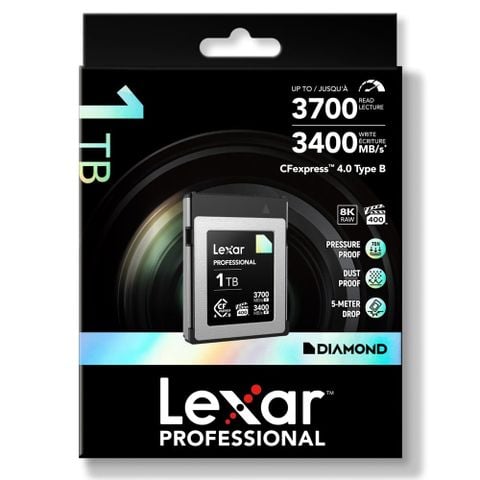  Thẻ nhớ Lexar CFexpress 4.0 Type B Diamond Series 1TB 